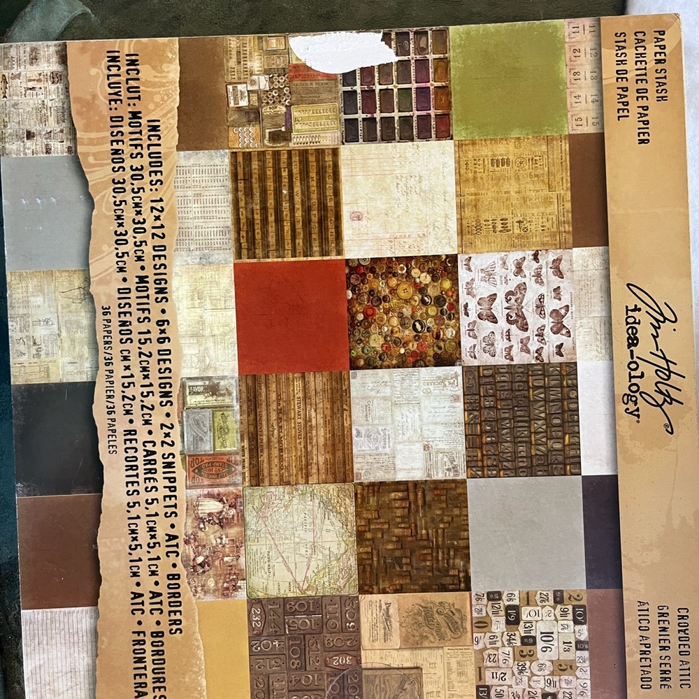 Tim Holtz Idea-ology Paper Stash